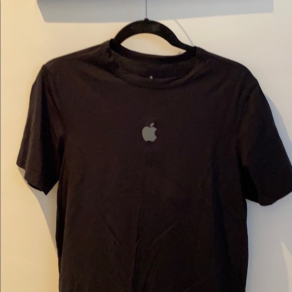 Apple Black Tee Shirt - Picture 2 of 5